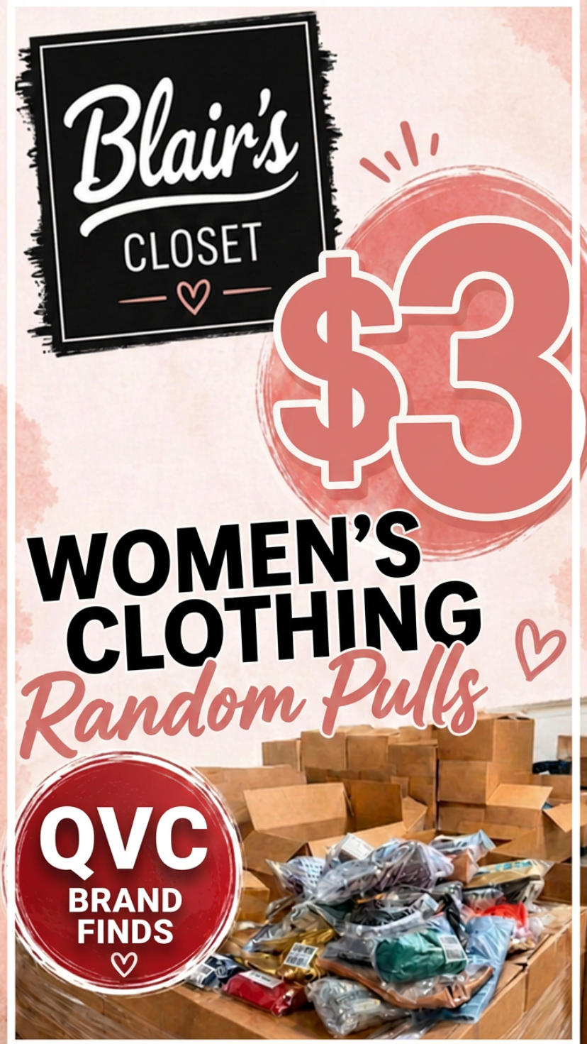 $3 Starts! Women’s Clothing Random Pulls